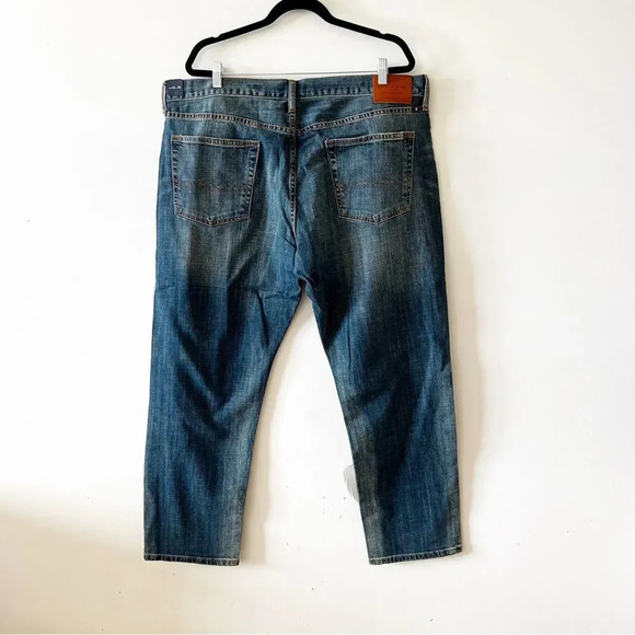 Lucky Brand 221 Straight Medium Wash Men’s Jeans 42 X 30 Denim New With Tags NWT - Picture 2 of 14